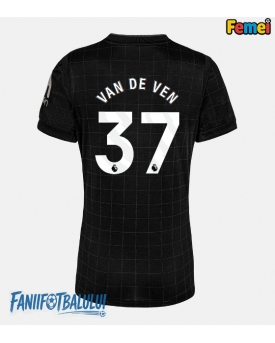 Tottenham Hotspur Micky van de Ven #37 Tricou Fotbal Replică 2025-26 Femei Deplasare